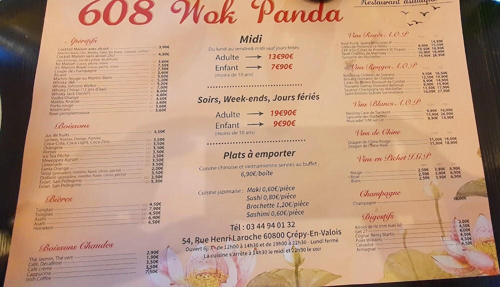 608 Wok Panda - Menu Image 2